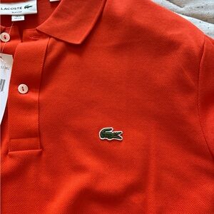 Lacoste Bold Red Polo Shirt